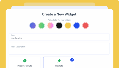 Create a Chat Widget
