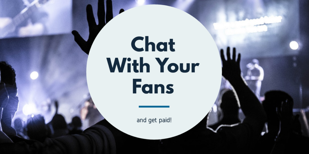 chat with fans
