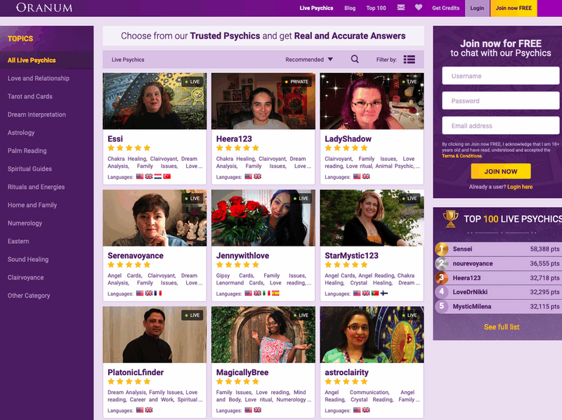 Oranum Psychic Review: Should You Join as a Reader?